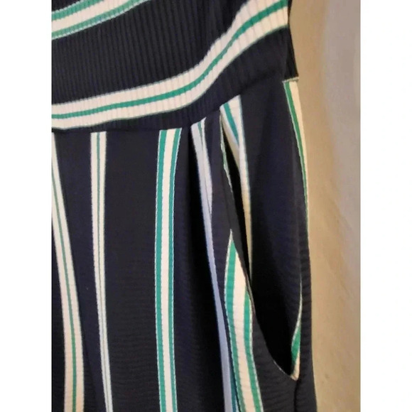 Jolt Blue Stripe Jumpsuit - Picture 3 of 8